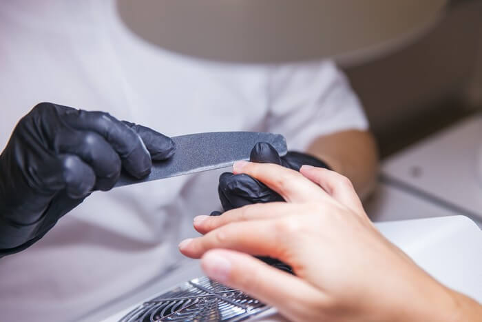 Европейский маникюр Европейский маникюр - Салон маникюра White